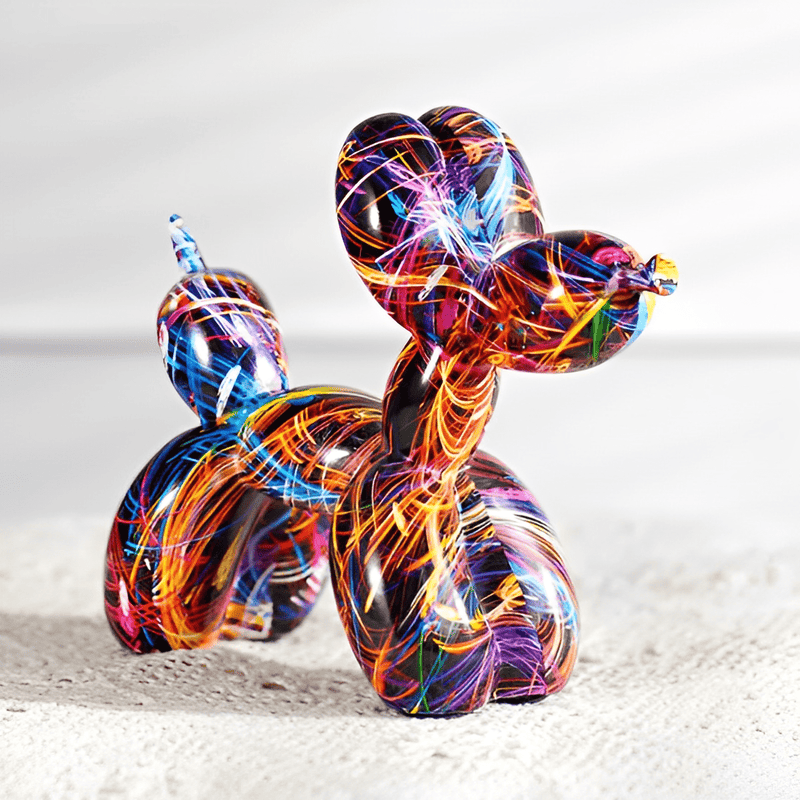 Decorative Pet Sculpture – Resin Dog Statue