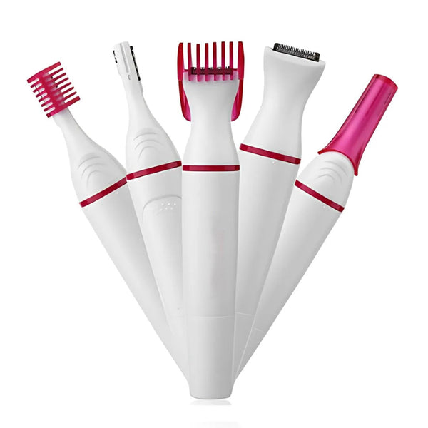 5-in-1 Portable Electric Women's Hair Remover