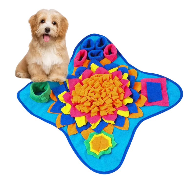 Hide-and-Seek Feeding Mat for Treats