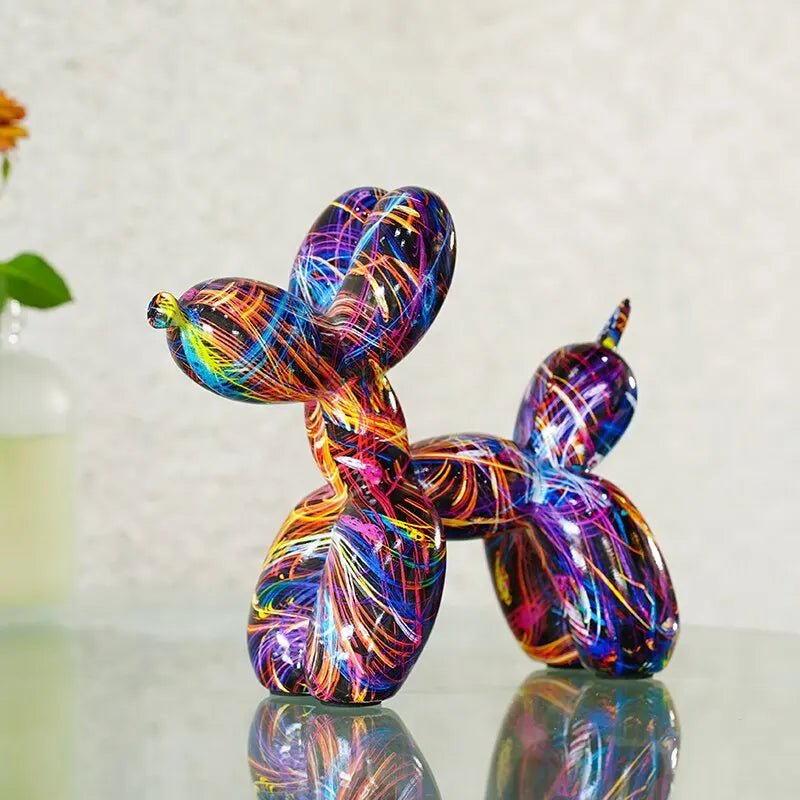 Decorative Pet Sculpture – Resin Dog Statue