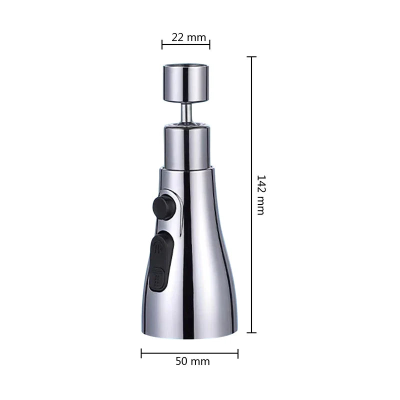 Gourmet Kitchen Faucet Extender with Aerator