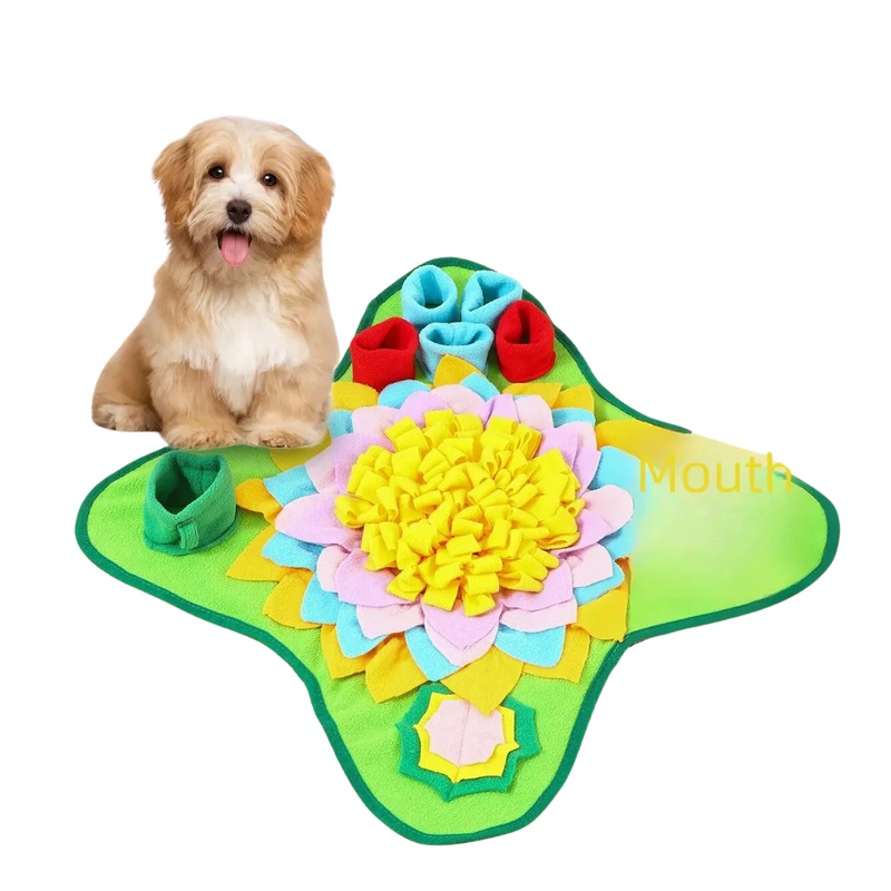 Hide-and-Seek Feeding Mat for Treats