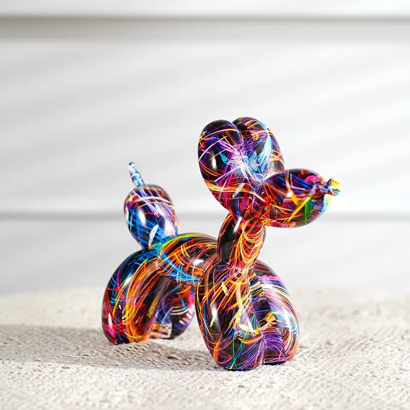 Decorative Pet Sculpture – Resin Dog Statue