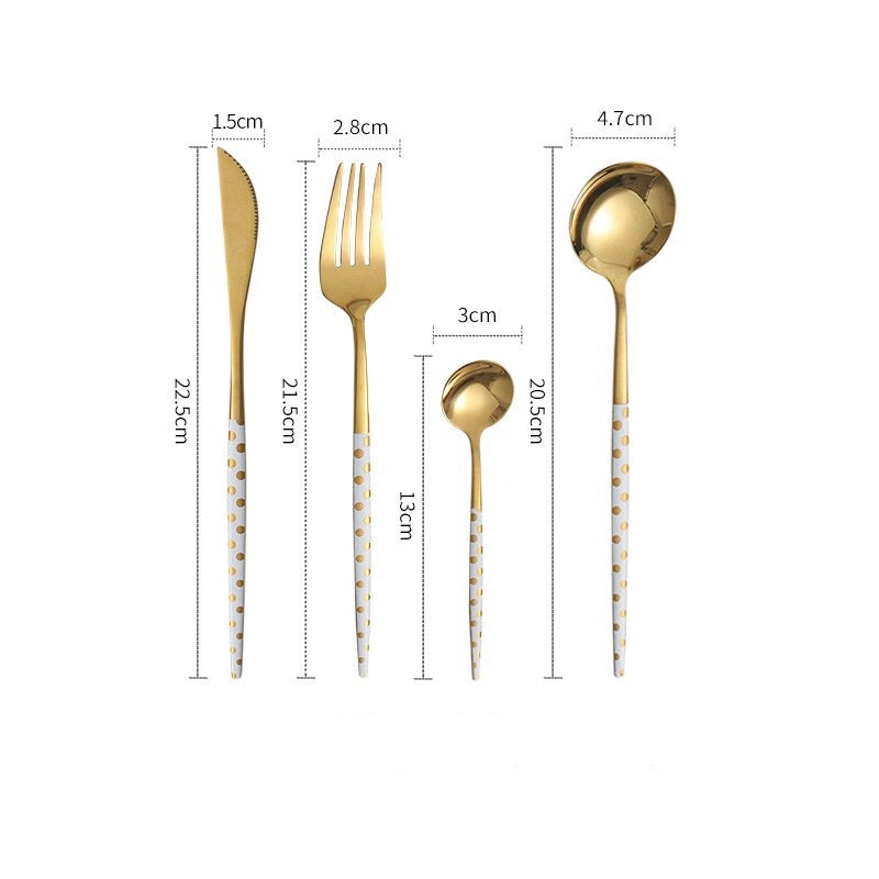 Slim Natal Cutlery Set
