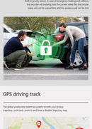 Touch screen rearview mirror with security camera.