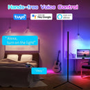 Corner lamp with light control and music sensor. (160cm).