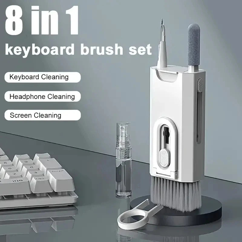 Complete kit for cleaning accessories and electronics in general.