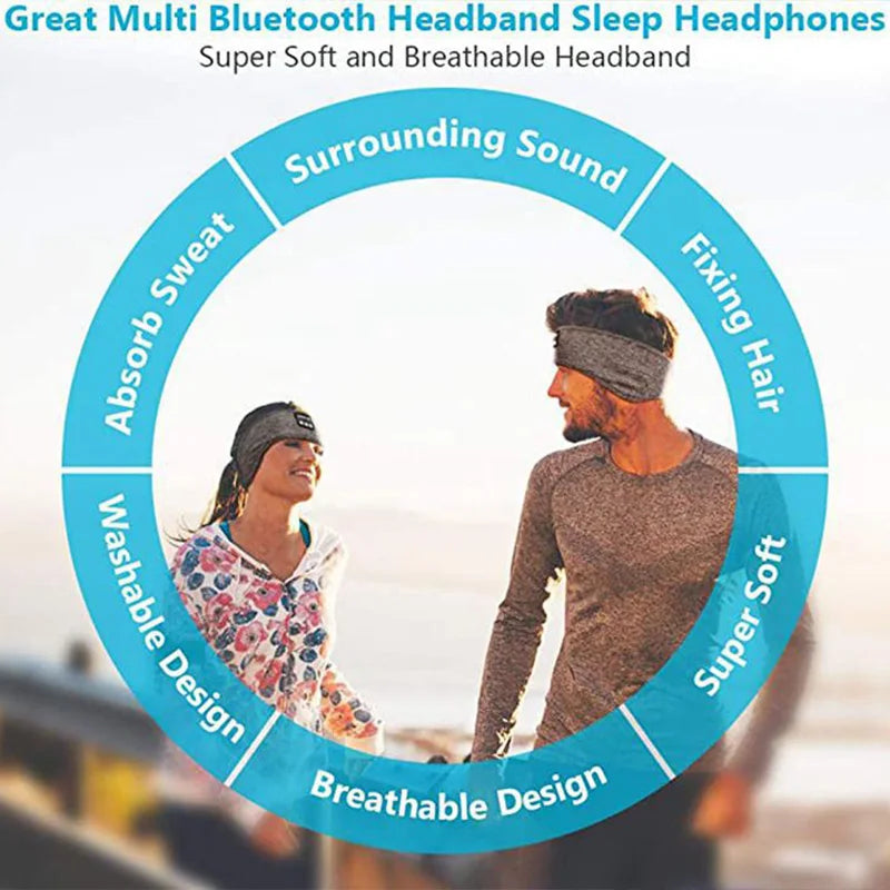 Eye mask for relaxation confortable with Bluetooth and headphones.