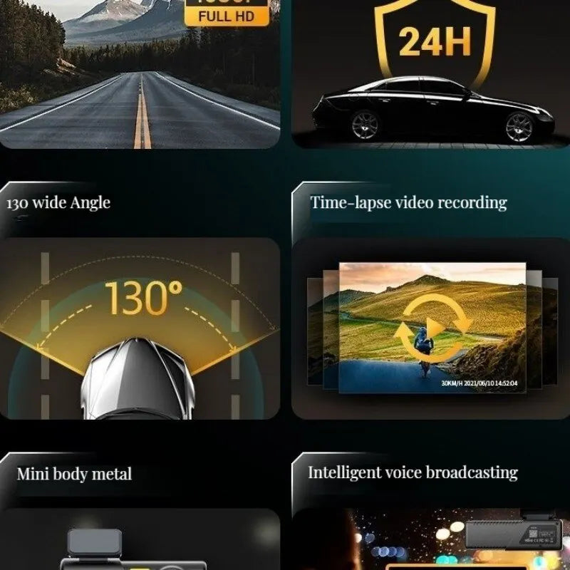 360º car security camera with night vision.