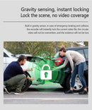 Touch screen rearview mirror with security camera.