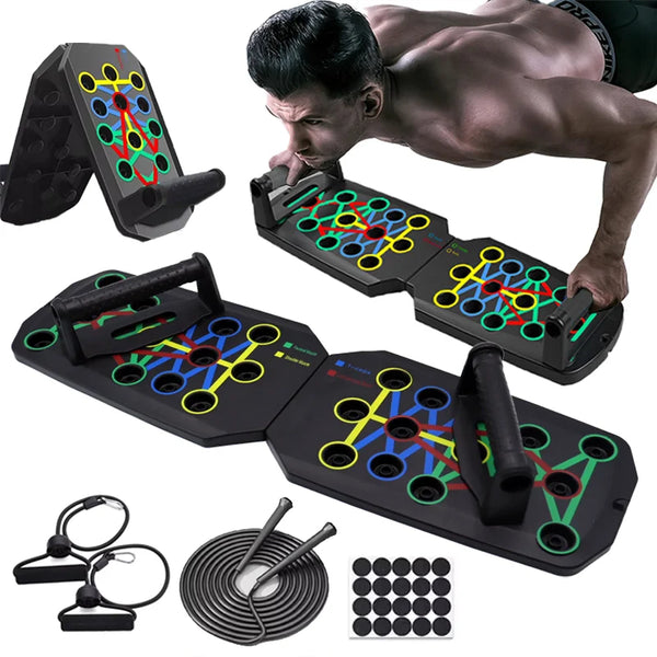 Multifunctional exercise table for upper body members.