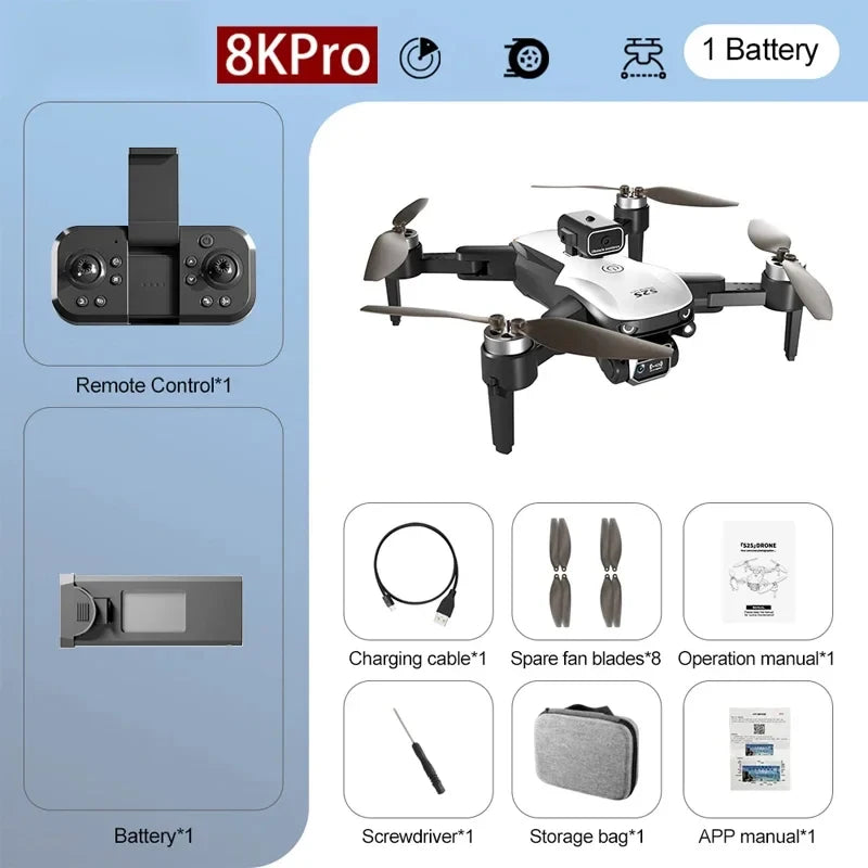 Semi-professional drone with high-resolution filming.