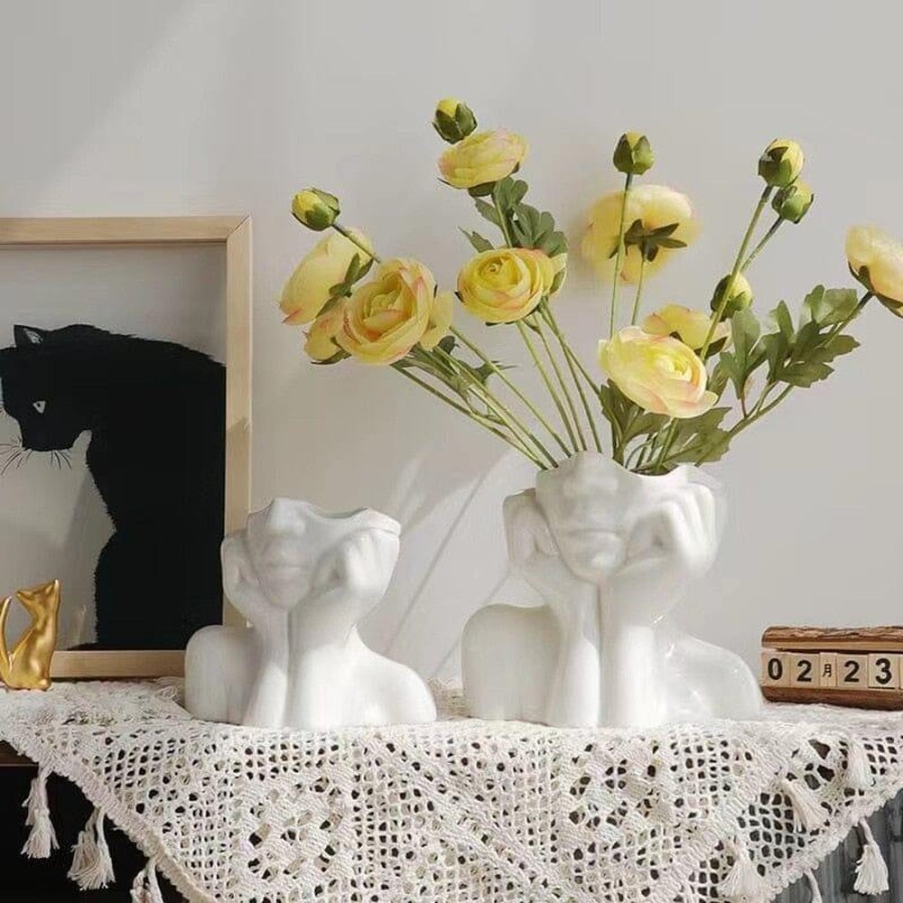 Hands Decorative Vase