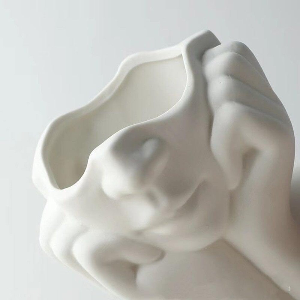 Hands Decorative Vase