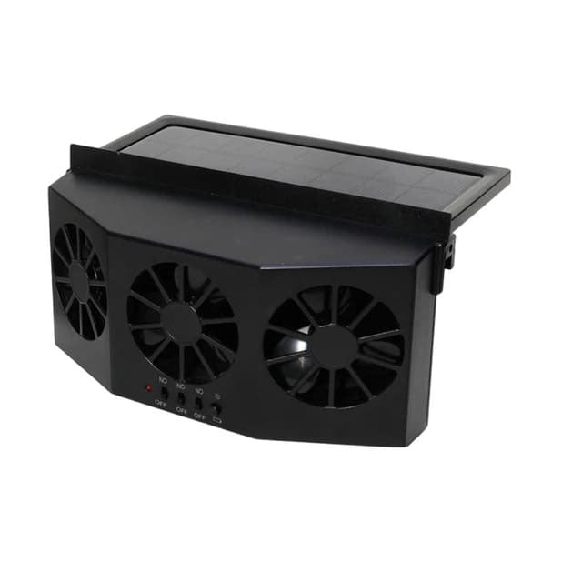 Solar Car Fan
