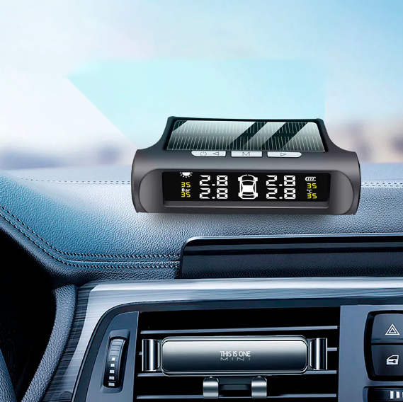 Solar Charging USB Tire Pressure Sensor