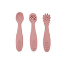 Set of 3 Infant Silicone Feeding Spoons
