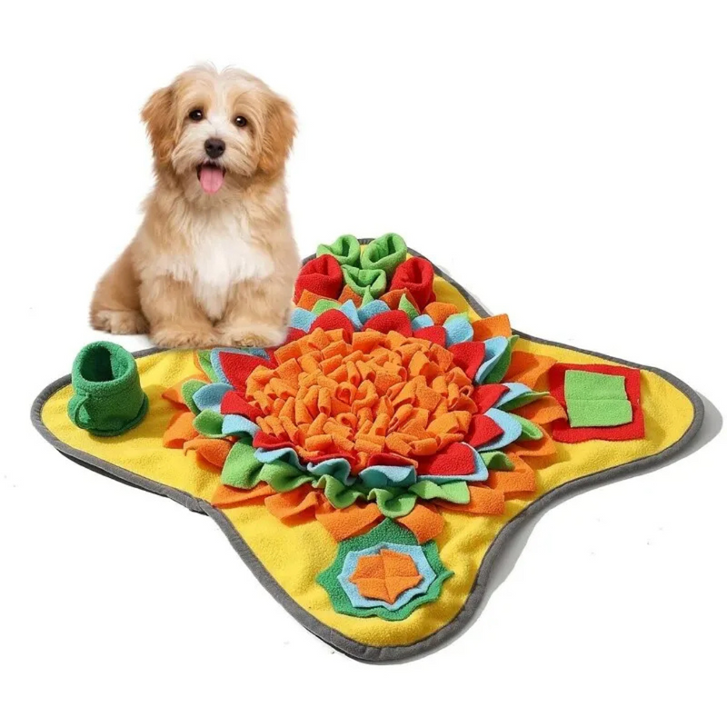 Hide-and-Seek Feeding Mat for Treats