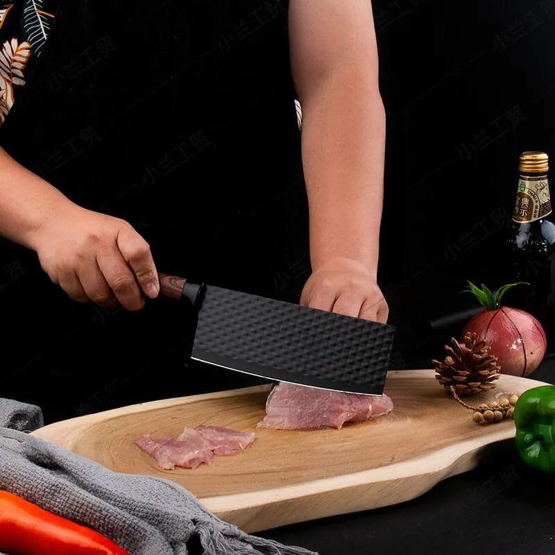 Complete Non-Stick Stainless Steel Knife Set