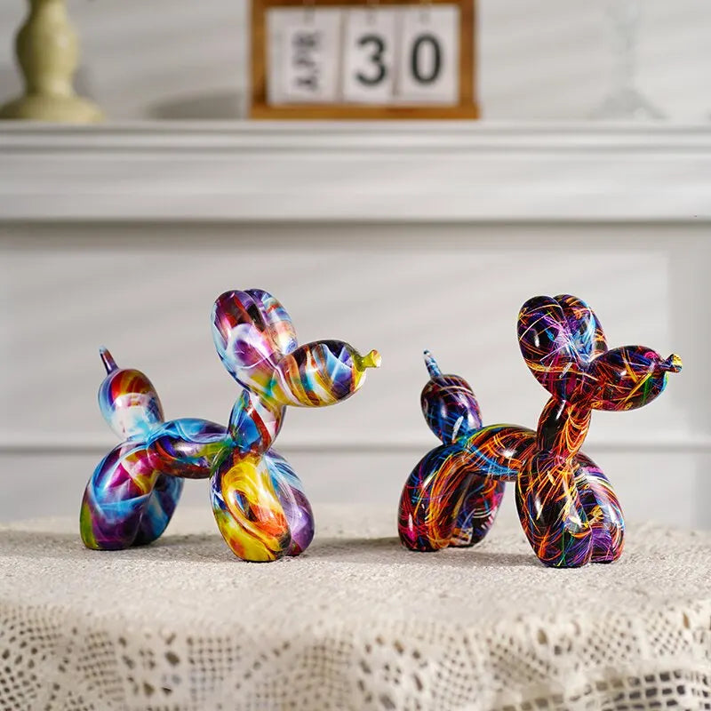 Decorative Pet Sculpture – Resin Dog Statue