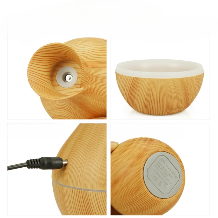 Portable Humidifier with 200ml Essential Oil Diffuser