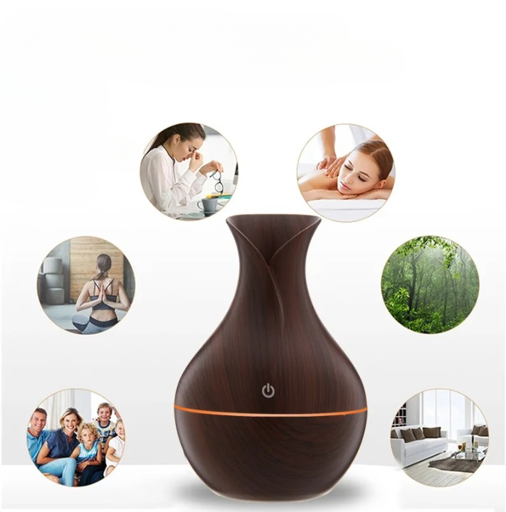 Portable Humidifier with 200ml Essential Oil Diffuser