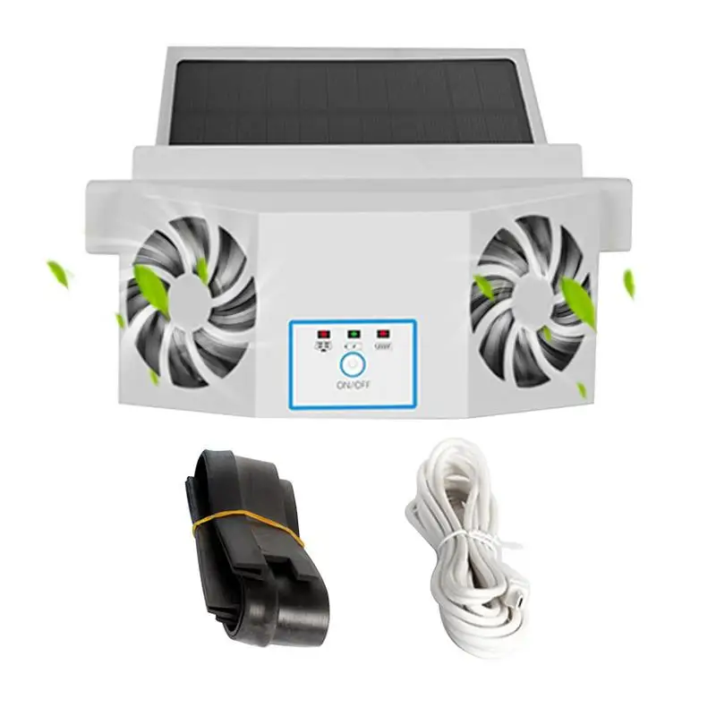 Solar Car Fan